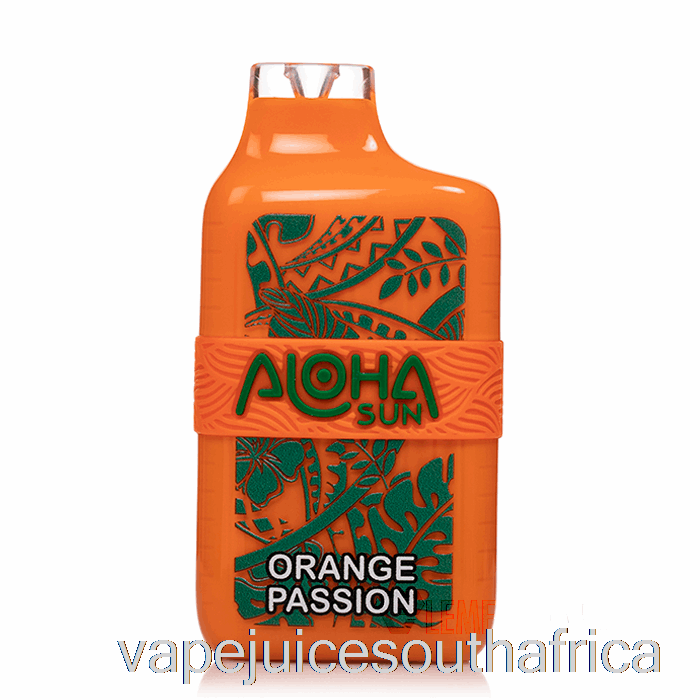 Vape Juice South Africa Aloha Sun 7000 Disposable Orange Passion